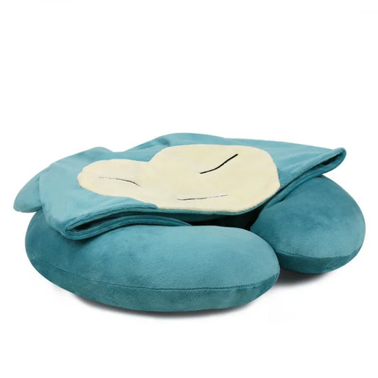 Coussin de Nuque U-Form Relaxo Snorlax avec Capuche Confortable