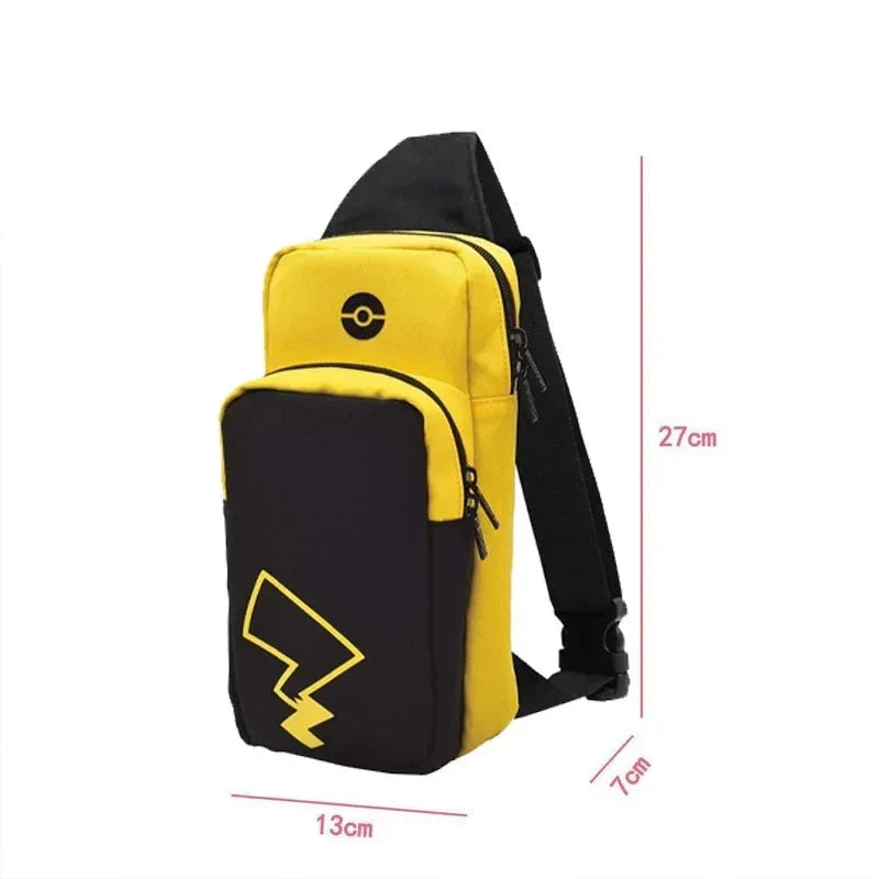 Sac Crossbody Sling Pokémon – Design Pokeball ou Pika