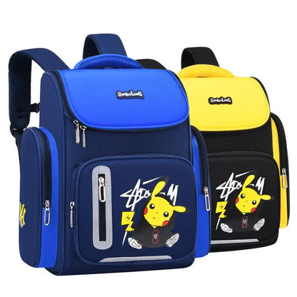 Sac à dos Pokémon Pikachu bleu ou jaune pour enfants