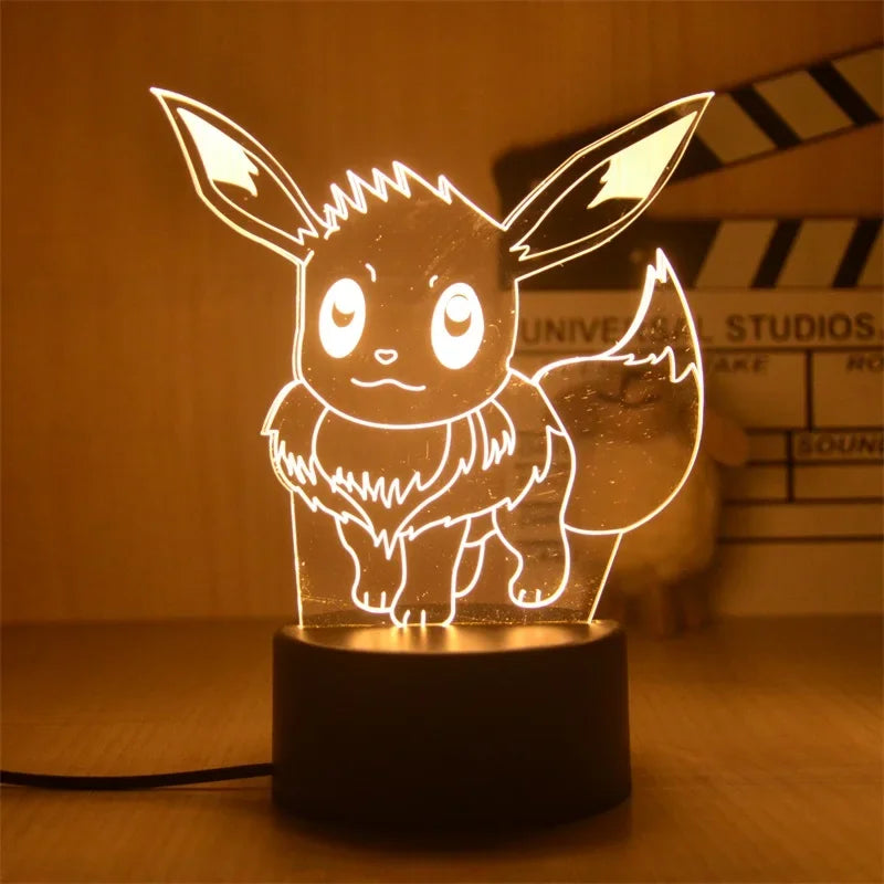 Lampe Décorative Pokémon LED - Ambiance Chaleureuse et Stylée