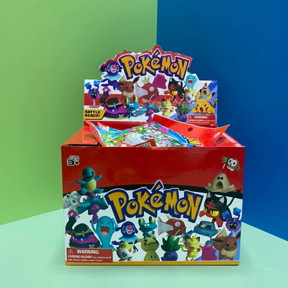 Coffret Surprise Pokémon : 24 Paquets avec Figurines et Cartes À Collectionner