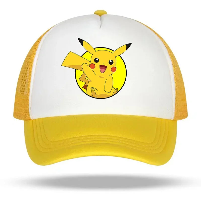 Casquettes d'été Pokémon avec motifs emblématiques pour enfants