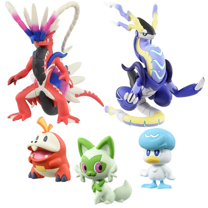 Figurines Exclusives Pokémon de la Région Paldea