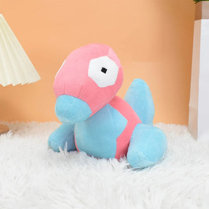 Porygon Pokémon Peluche 19 cm - Compagnon Doux et Amusant