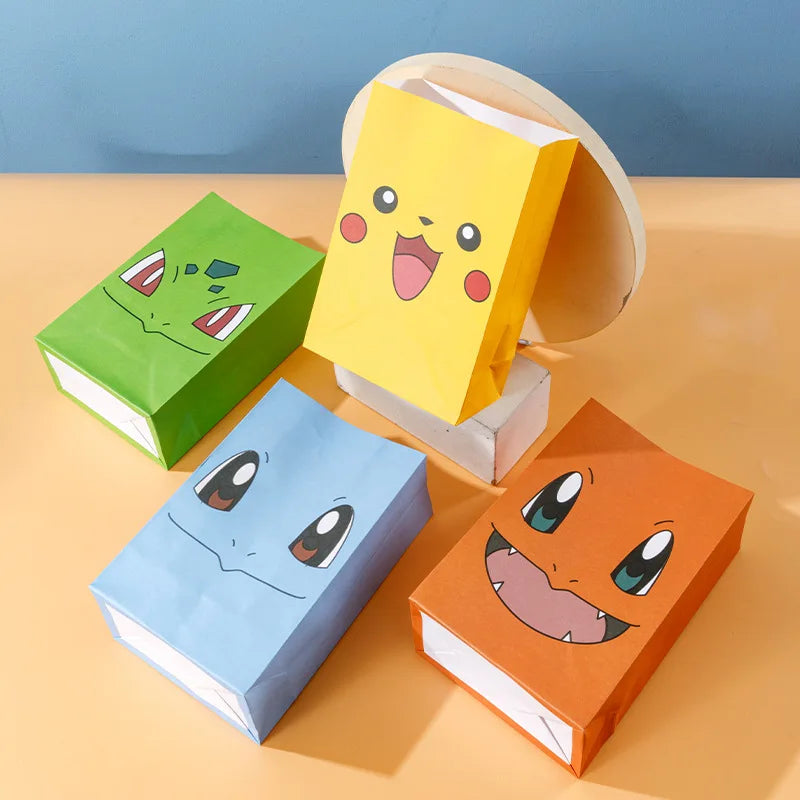 Sacs Cadeaux Pokémon - 10 Motifs Amusants (8 cm)