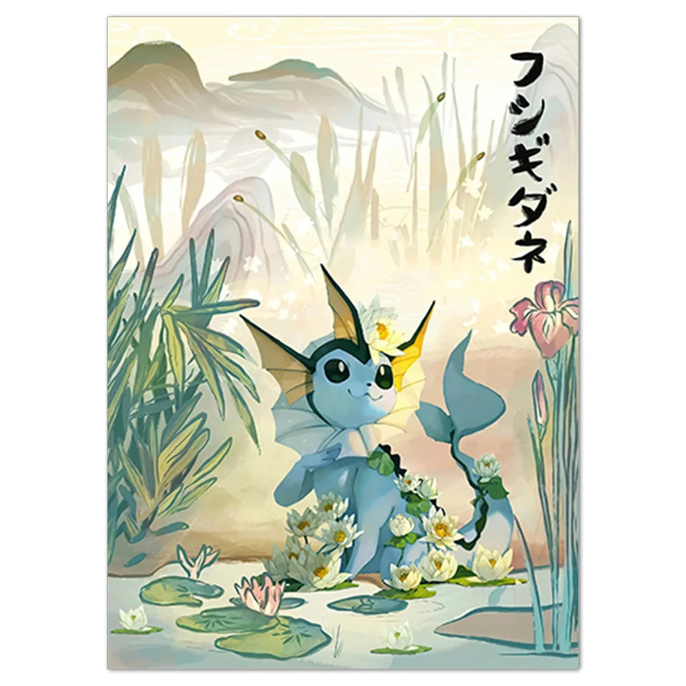 Pokémon Poster Kunstdruck im japanischen Stil - viele Motive kaufen