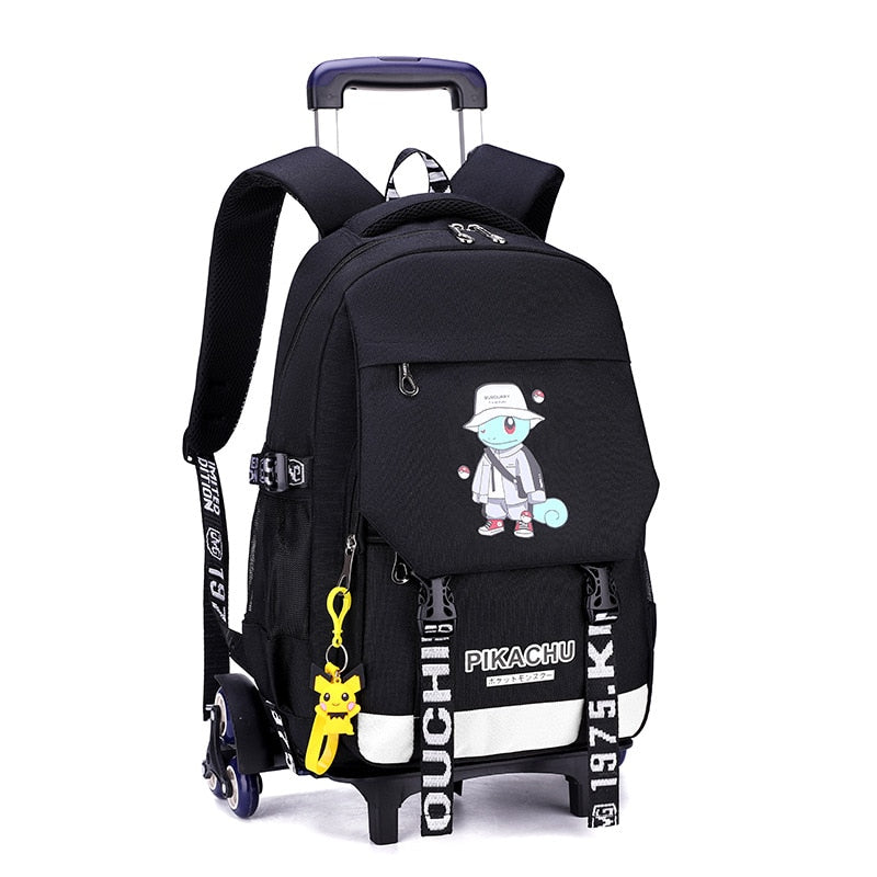 Trolley-Rucksack 2-en-1 Pokémon : Pratique et Stylé