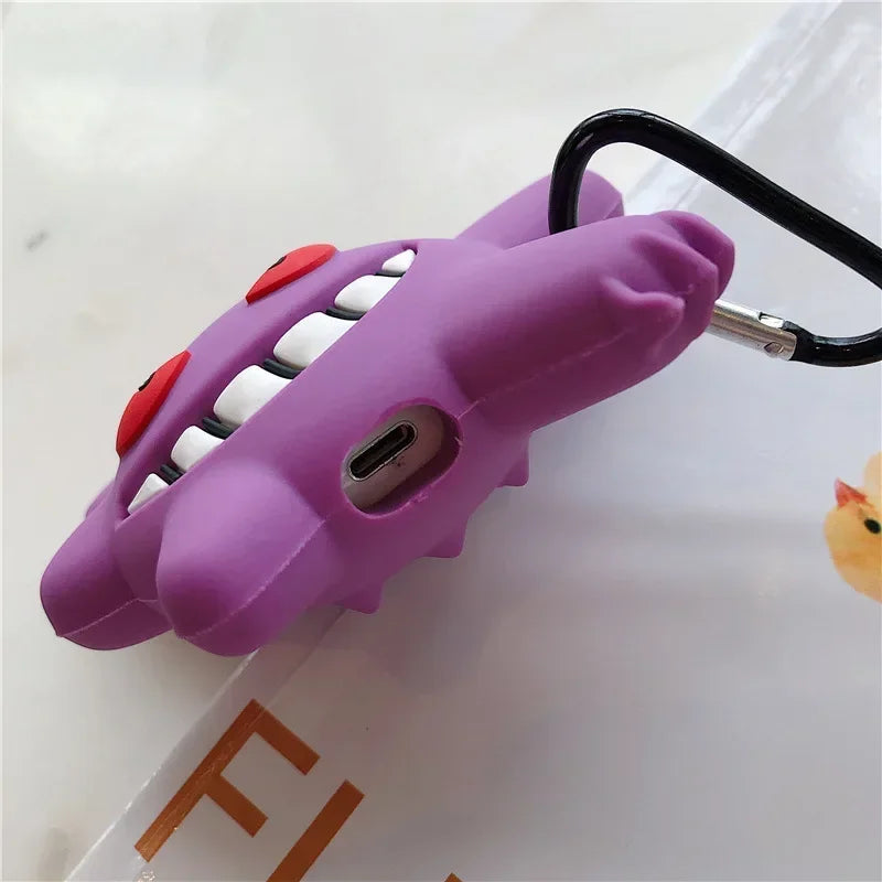 Coque 3D Gengar pour AirPods - Style et Protection Pokémon