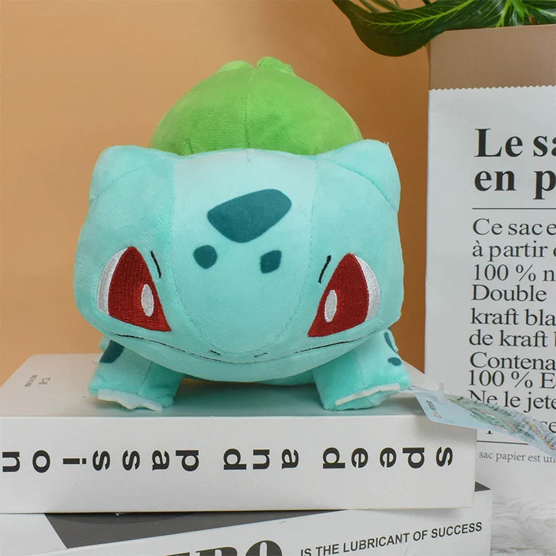 Peluches Bisasam et Évolutions - Douces Compagnons Magiques