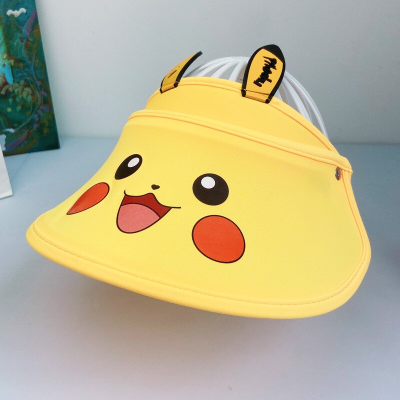 Casquette Visor Pikachu Enfants avec Oreilles 3D