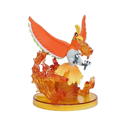 Ensemble de Figurines Pokémon : Ho-Oh, Lugia, Blitza, Nebulak et Gengar