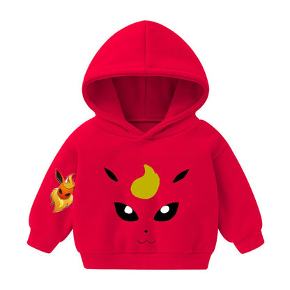 Sweat à Capuche Pokémon Confortable pour Enfants