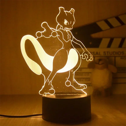 Lampe Décorative Pokémon LED - Ambiance Chaleureuse et Stylée