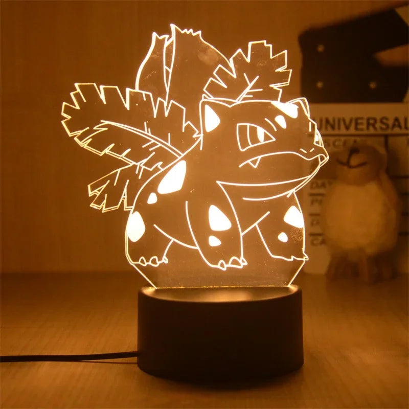 Lampe Décorative Pokémon LED - Ambiance Chaleureuse et Stylée