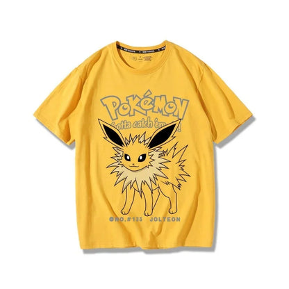 T-shirt d'été Pikachu à manches courtes