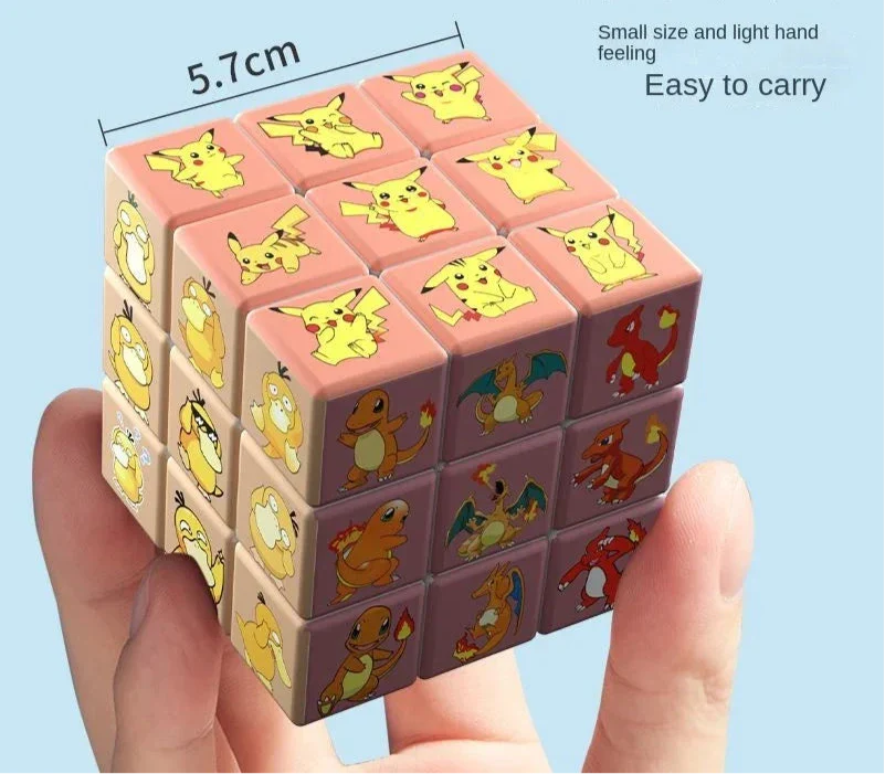 Cube Magique Pikachu - Casse-tête Pokémon Amusant