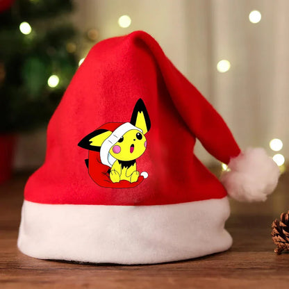 Chapeau de Noël Pikachu ou Pokémon Festif