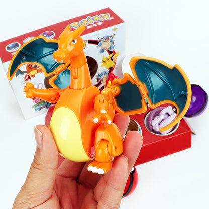 Set de Noël Pokémon : 6 Pokéballs avec Figurines de 10-18 cm