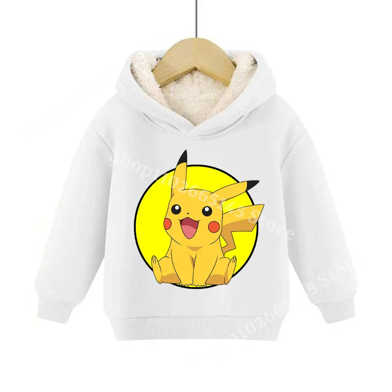 Pullies Hoodies Enfants Pokémon Douillets et Colorés