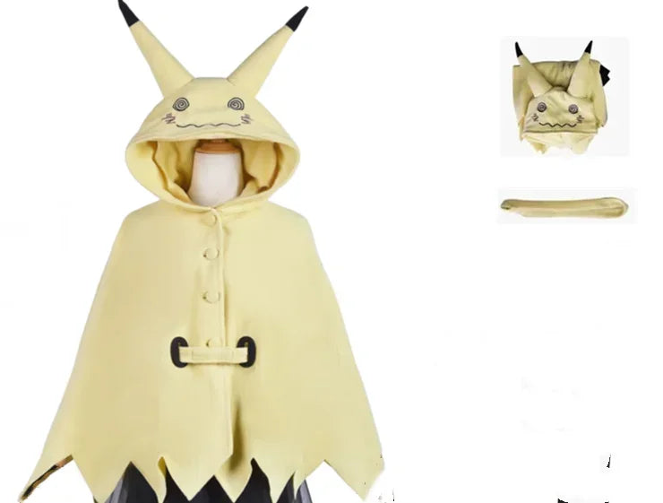 Mimigma Mimikyu Cosplay Kostüm für Fasching, Karneval usw. Pokemon Kostüm