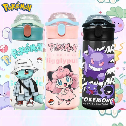 Stylishe Pokemon Kawaii Thermo Trinkflasche (500ml)