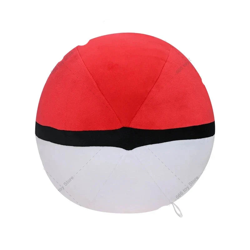 Grand Coussin en Peluche Pokéball - 30 cm