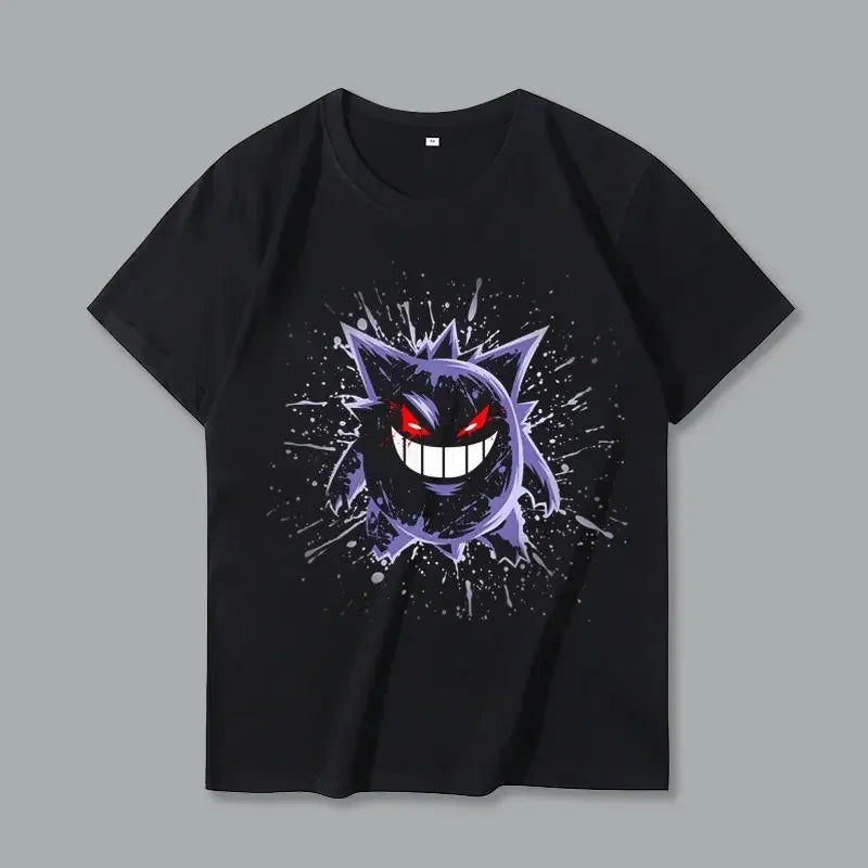 T-shirt d'été Gengar pour fans de Pokémon