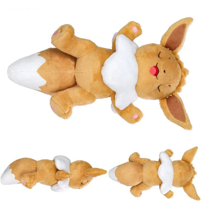 Peluche Eevee Evoli 25 cm - Compagnon idéal pour les fans de Pokémon