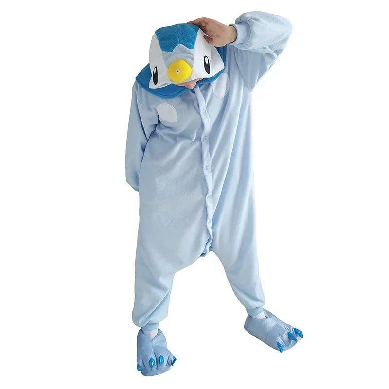 Kigurumi Plinfa Adulte - Costume Cosplay Pokémon Confortable et Détendu