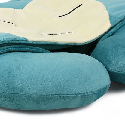 Coussin de Nuque U-Form Relaxo Snorlax avec Capuche Confortable