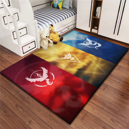 Tapis Pokémon - Styles et Tailles Variés pour une Décoration Unique