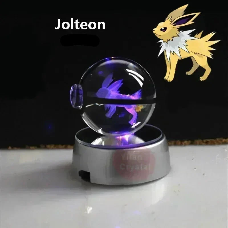 Kristall Pokeball mit 3D Effekt Realxo Mewtu Pikachu uvm. kaufen