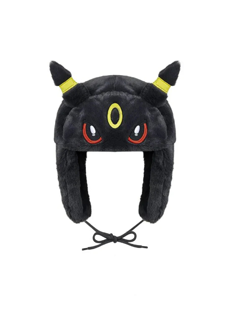 Umbreon Nachtara Mütze für Cosplay, Winter etc.