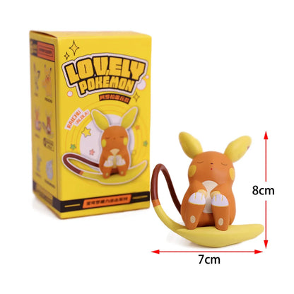 Figurines Kawaii Pokémon - Collection Pikachu, Raichu, Mimigwe, Togedemaru et Pichu