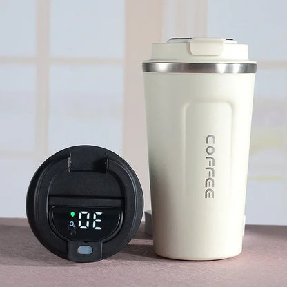 Gourde Thermos Autonome avec Écran Numérique et Isolation Supérieure