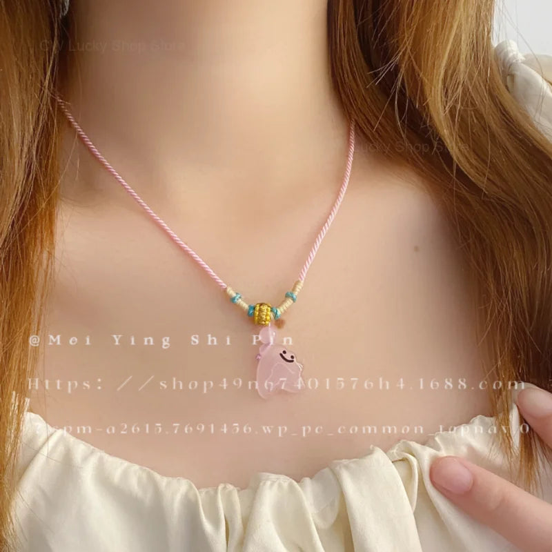 Collier Ditto Charmant pour Fans de Pokémon