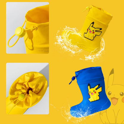 Kinder Gummistiefel mit Pikachu Pokemon Motiven