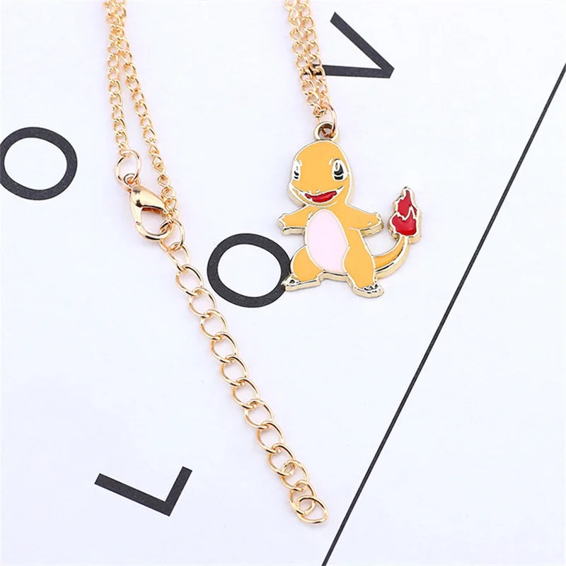 Collier en Argent Pokémon avec Pendentifs Personnalisables