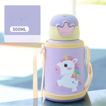 Gourde Enfant 500 ml - Aventure Colorée et Magique