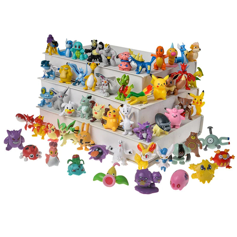 Collection de Figurines Pokémon Grandes en Boîte Cadeau (20-100 pièces)