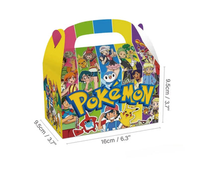 Boîtes à Bonbons Pokémon pour Fêtes et Anniversaires