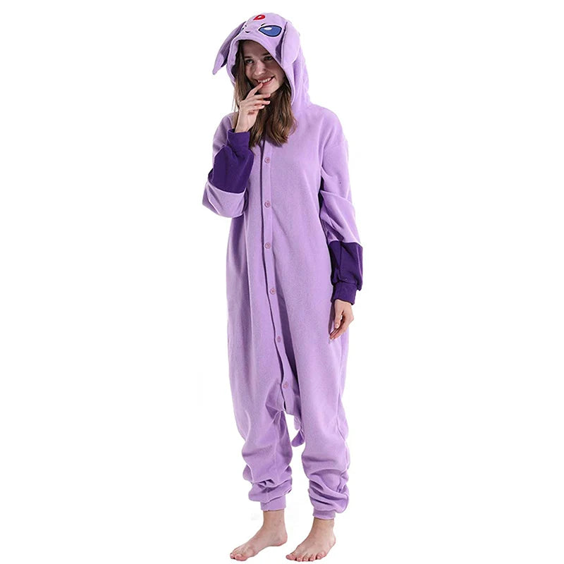 Onesie Cosplay Psiana – Pokémon Confortable et Chaleureux