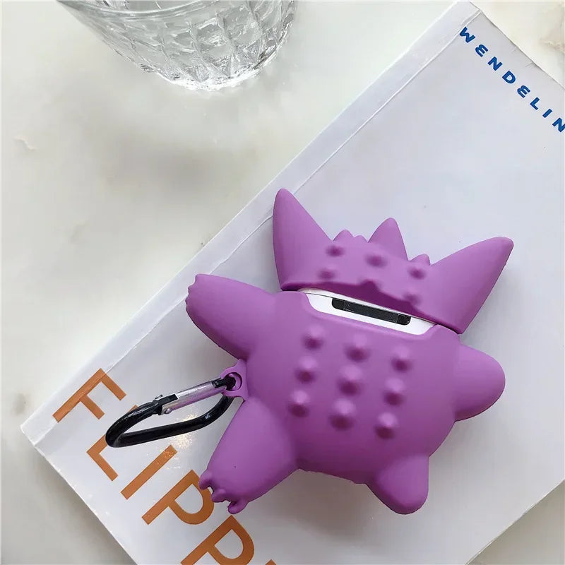 Coque 3D Gengar pour AirPods - Style et Protection Pokémon