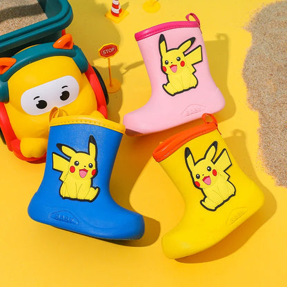 Kinder Gummistiefel mit Pikachu Pokemon Motiven