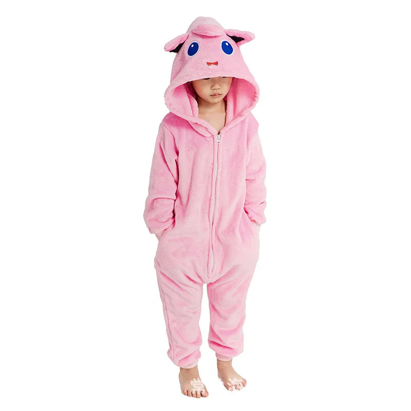 Costume Onesie Pokémon Gengar ou Pummeluff pour Tous Âges