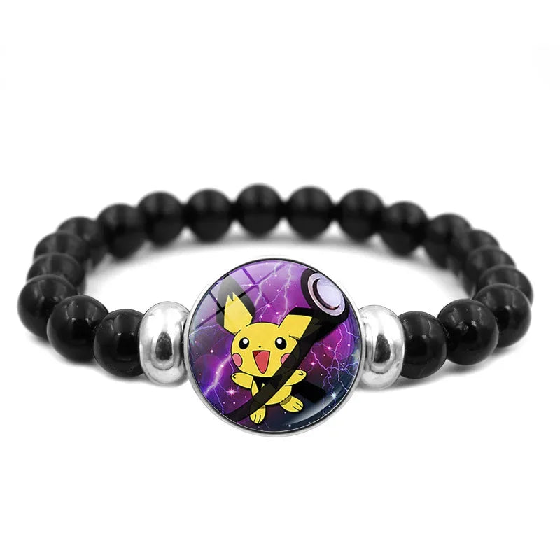 Bracelet Élégant Pokémon avec Charm Mew Éclatant