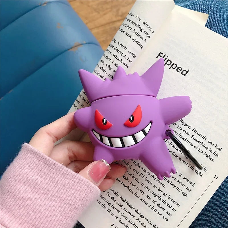 Coque 3D Gengar pour AirPods - Style et Protection Pokémon