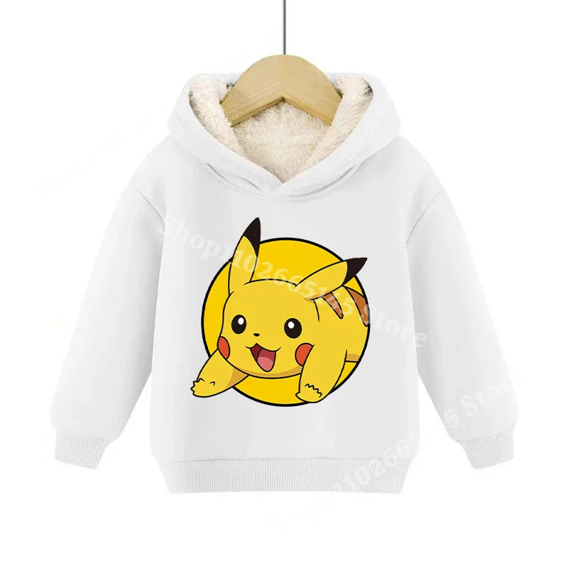 Pullies Hoodies Enfants Pokémon Douillets et Colorés