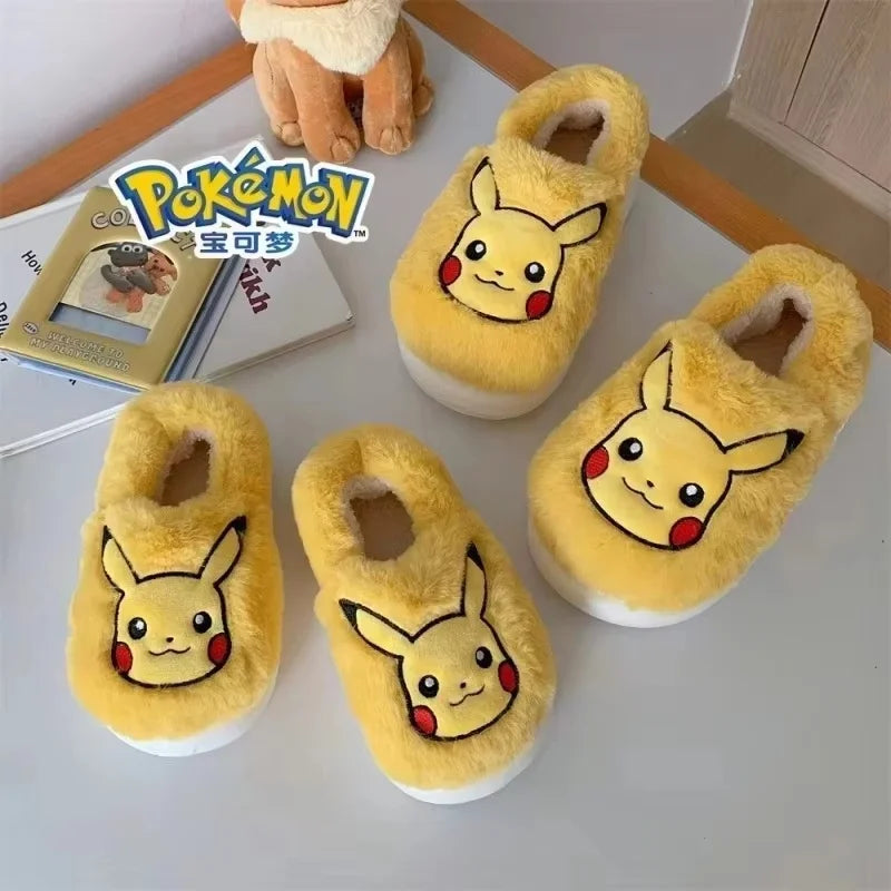 Chaussons Pokémon Évoli, Bisasam et Pikachu pour Enfants