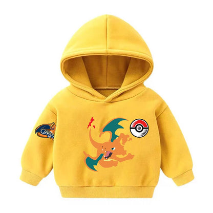 Sweat à Capuche Pokémon Confortable pour Enfants